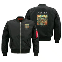 Thumbnail for NARITA - Poster - Bomber Jacket - Black