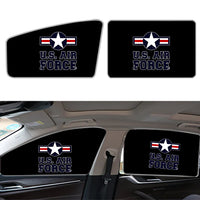 Thumbnail for US Air Force Car Sun Shade (Side window) aviation design on reflective polyester car side window sun shade.