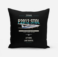 Thumbnail for Tecnam P2012 STOL design on black pillow