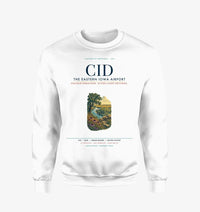 Thumbnail for The Eastern Iowa Airport Cedar Rapids (CID) design on white sweatshirt