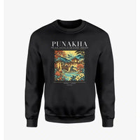 Thumbnail for PUNAKHA - Poster - Sweatshirt - Black