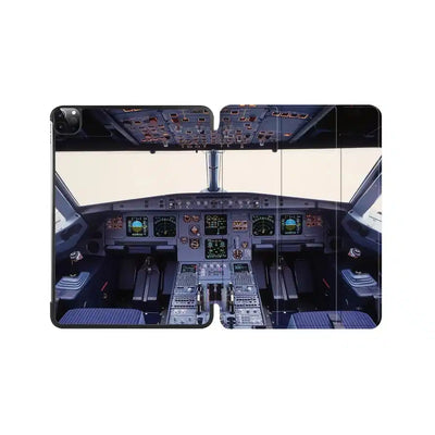 Airbus A320 Cockpit Wide aviation themed iPad case for iPad.