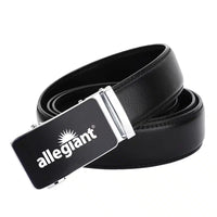 Thumbnail for Allegiant Air Airlines aviation men's belt in leather.