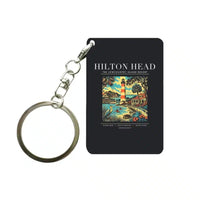 Thumbnail for HILTON HEAD - Poster - Key Chain - Black