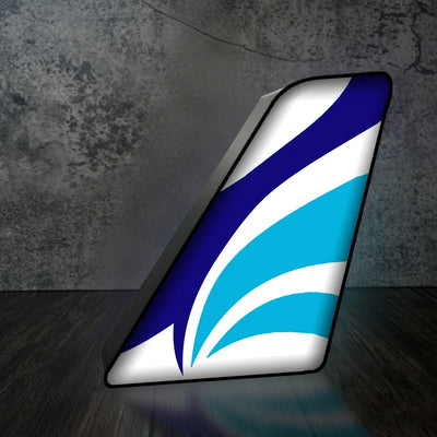 Air Busan Airlines Led Aircraft Tail aviation art 3D aircraft tail lamp in premium acrylic with LED.