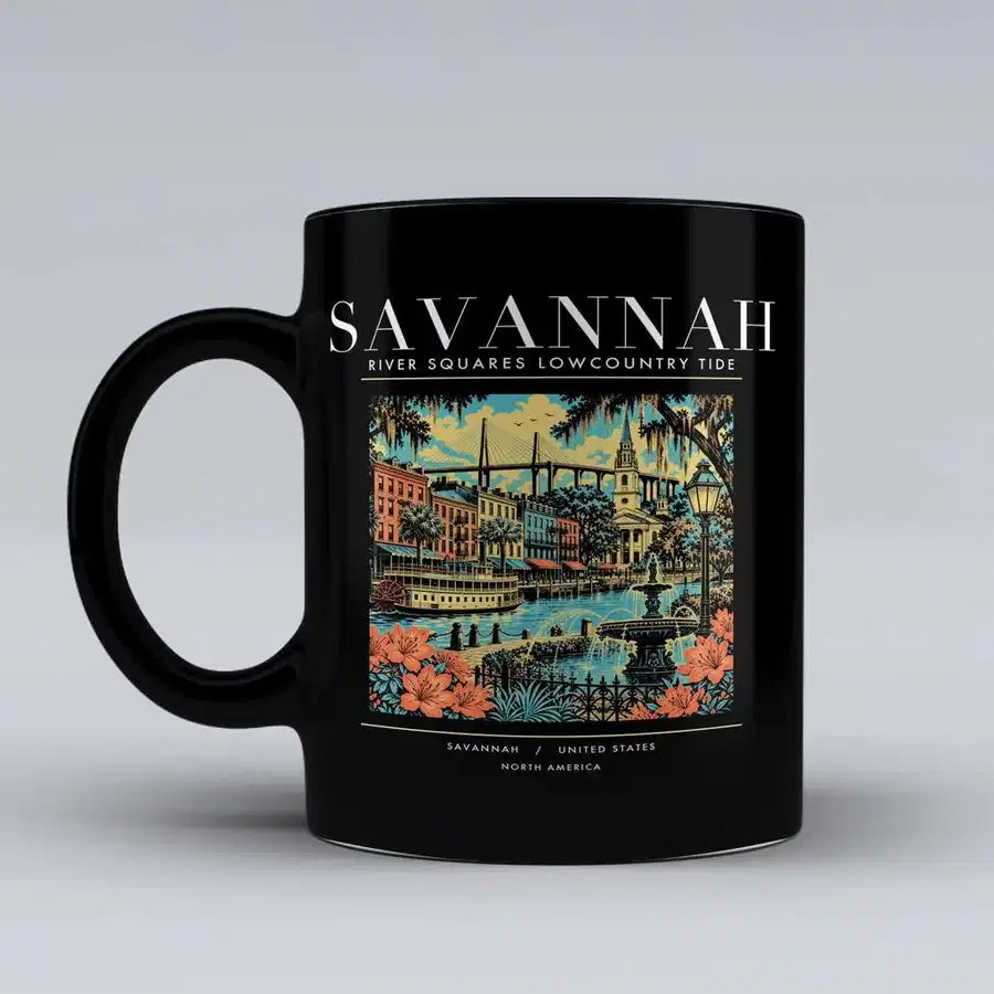 SAVANNAH - Poster - Mug - Black