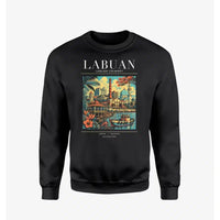 Thumbnail for LABUAN - Poster - Sweatshirt - Black