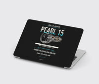 Thumbnail for PEARL 15 design on black MacBook case