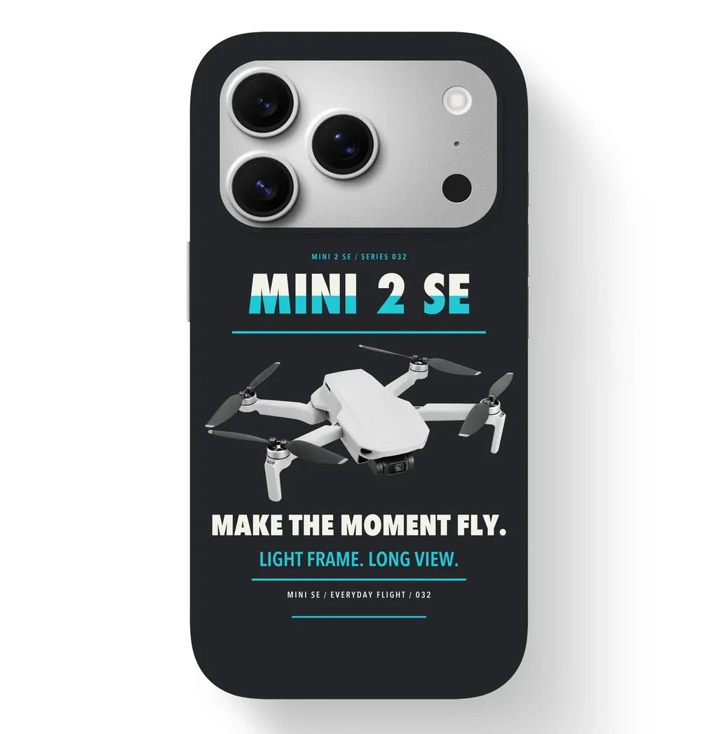 DJI Mini 2 SE Case design on black iphone case