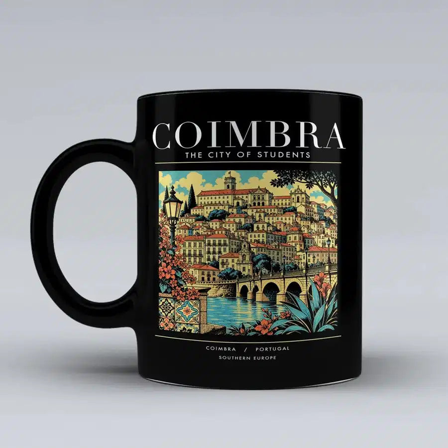 COIMBRA - Poster - Mug - Black