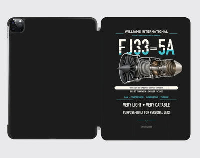 FJ33-5A design on black ipad tablet case