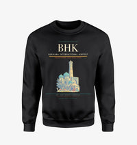 Thumbnail for Bukhara International Airport BHK Sweatshirt - Black