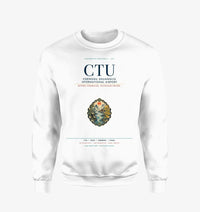 Thumbnail for Chengdu Shuangliu International Airport (CTU) design on white sweatshirt