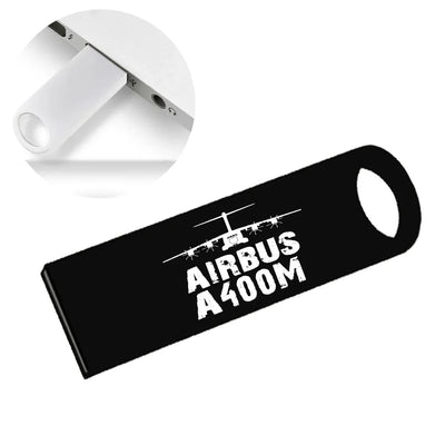 Airbus A400M & Plane aviation design on durable waterproof casing waterproof USB device.