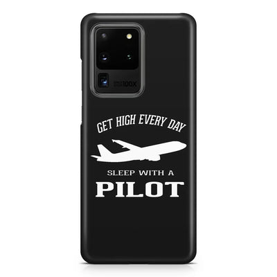 Get High Every Day Sleep With A Pilot Samsung S & Note Cases aviation design on Samsung Galaxy S/Note case for Samsung Galaxy.