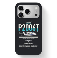 Thumbnail for Tecnam P2006T design on black magsafe iphone case, for iPhone 17 Pro
