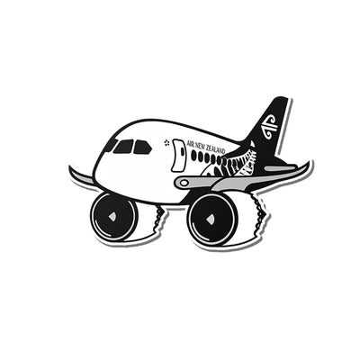 Air New Zealand Boeing 787 aviation design airplane sticker in weather-resistant vinyl.