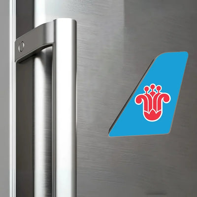 China Southern Airlines aviation design tail magnet in 3D metal with magnetic back.