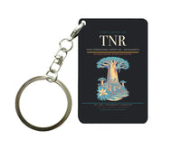 Thumbnail for Ivato International Airport TNR — Antananarivo Key Chain design on black key chain