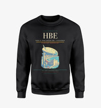 Thumbnail for Borg El Arab Airport (HBE) design on black sweatshirt