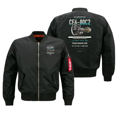 CF6-80C2 design on black bomber