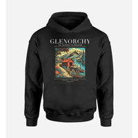 Thumbnail for GLENORCHY - Poster - Premium Hoodie - Black