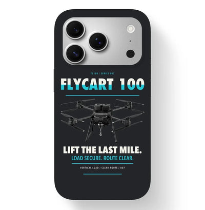 DJI FlyCart 100 Case design on black iphone case