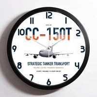 Thumbnail for Airbus CC-150T Polaris design on white framed wall clock