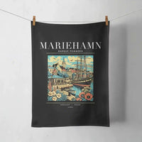 Thumbnail for MARIEHAMN - Poster - Towel - Black