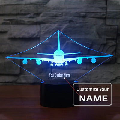 Airbus A380 3D Lamps aviation themed 3D night lamp, premium acrylic with LED.