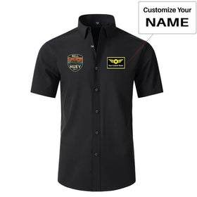 Retro BELL HUEY UH-1 Short & Long Sleeve Shirts
