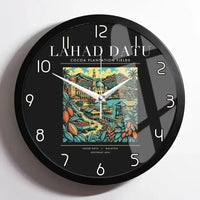 Thumbnail for LAHAD DATU - Poster - Wall Clock Framed - Black