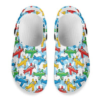 Thumbnail for Funny Airplanes Slippers