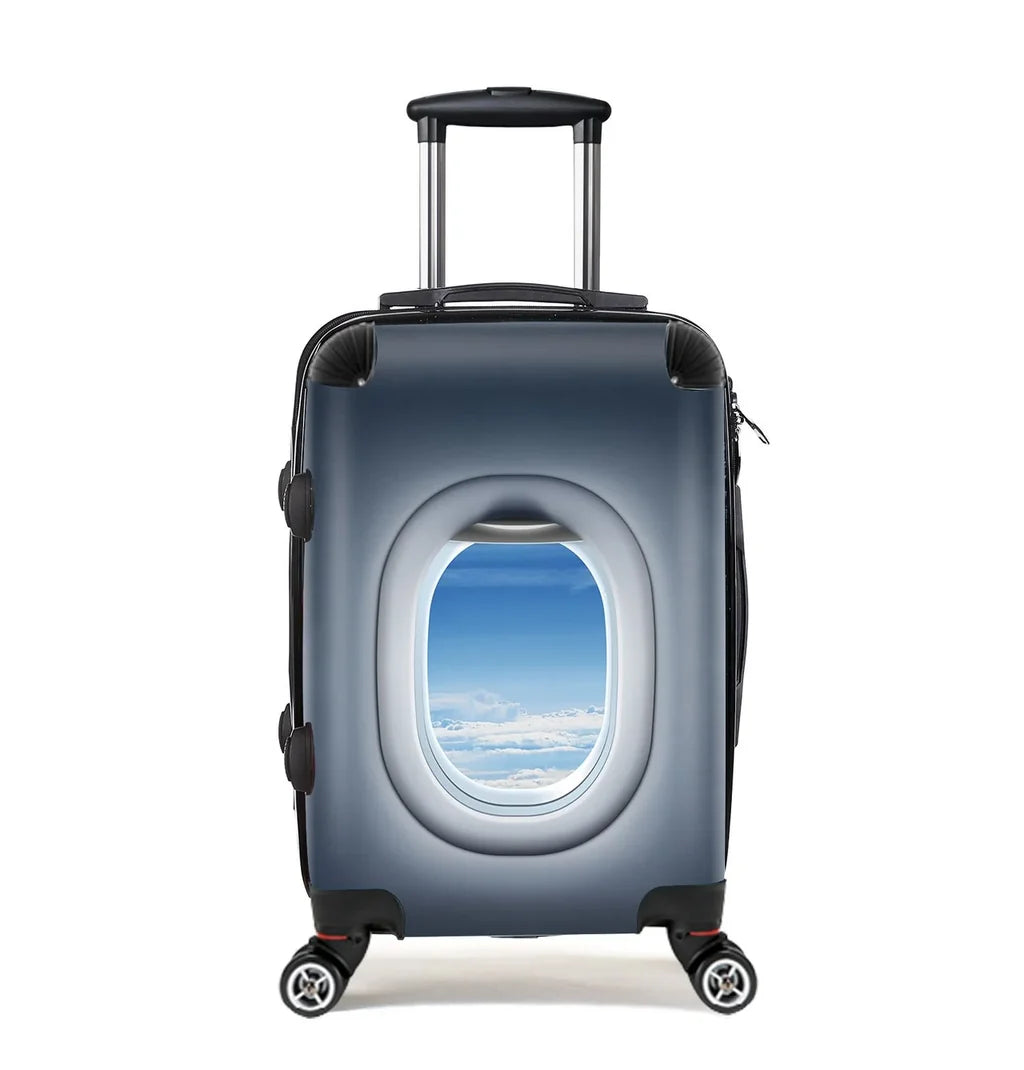 Airplane Passanger Window Cabin Size aviation design luggage, durable shell construction.