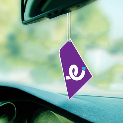 HK Express Airlines Car aviation design on scented aviation-themed paper car air freshener.