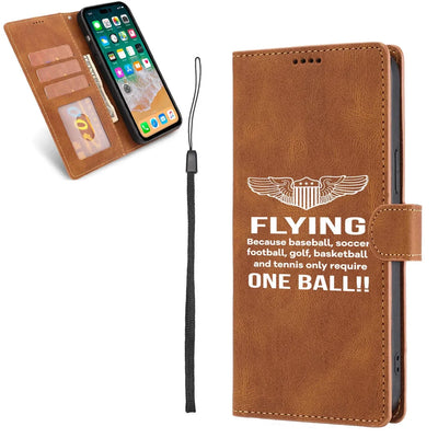 Flying One Ball Leather Samsung S & Note aviation themed leather Samsung Galaxy S/Note case for Samsung Galaxy S/Note.