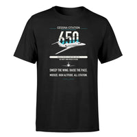 Thumbnail for Cessna Citation 650 - Citation III design on black double-side t-shirt, single-side print