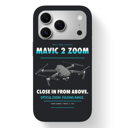 DJI Mavic 2 Zoom Case design on black iphone case