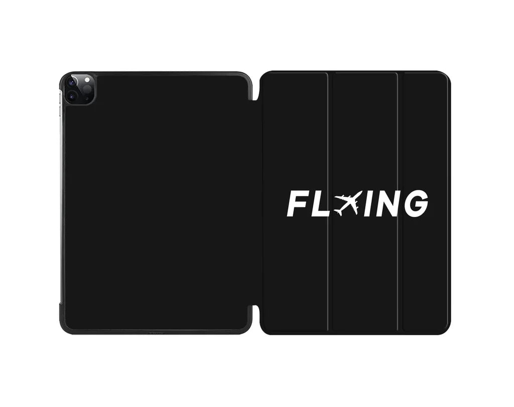 Flying aviation print iPad case, fits iPad.