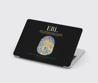 Thumbnail for Erbil International Airport (EBL) design on black MacBook case