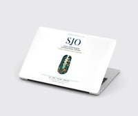 Thumbnail for Juan Santamaría International Airport (SJO) design on white MacBook case
