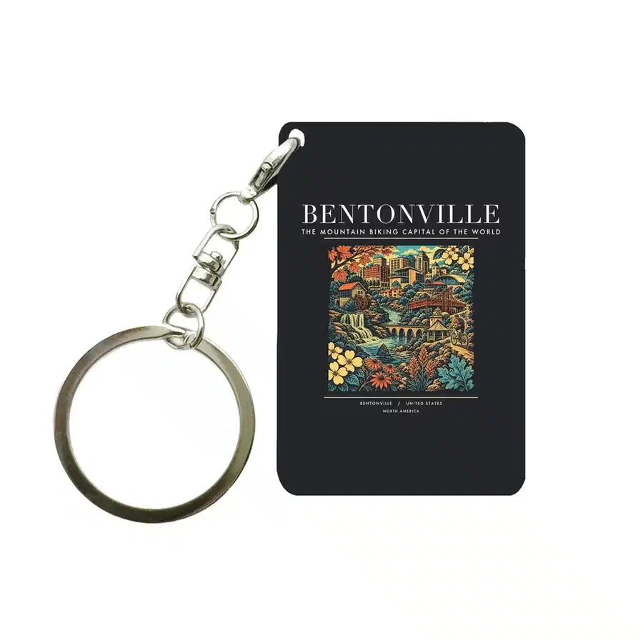 BENTONVILLE - Poster - Key Chain - Black