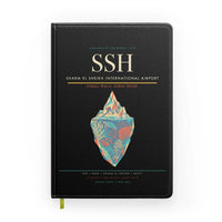 Thumbnail for Sharm El Sheikh International Airport (SSH) design on black notebook