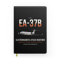 Thumbnail for EA-37B Compass Call design on black notebook