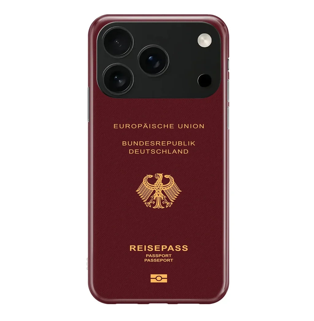 Germany Passport iPhone Case