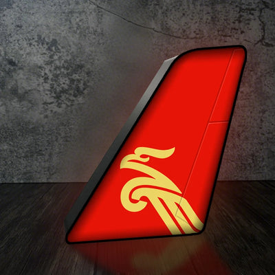 Shenzhen Airlines Led Aircraft Tail aviation art 3D aircraft tail lamp in premium acrylic with LED.