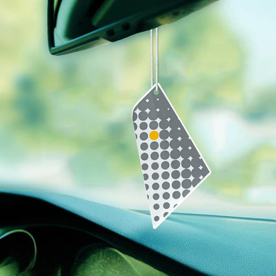 Vueling Airlines Car aviation design on scented aviation-themed paper car air freshener.