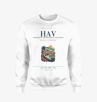 Thumbnail for Havana José Martí International Airport (HAV) design on white sweatshirt