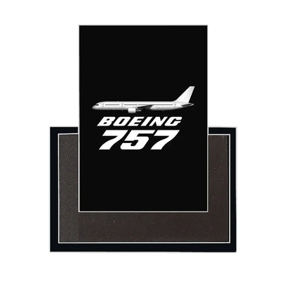 The Boeing 757 aviation design magnet in strong neodymium core.