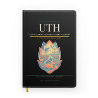 Thumbnail for Udon Thani International Airport (UTH) design on black notebook